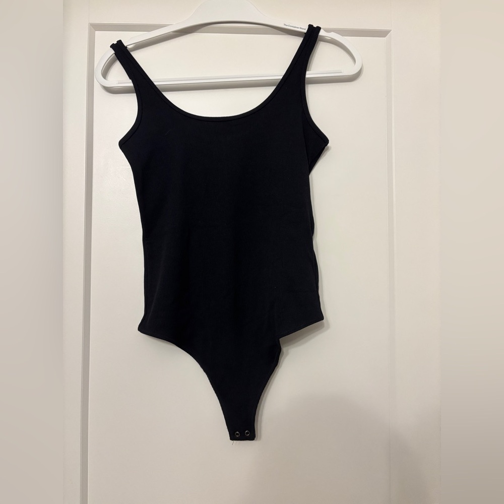 Abercrombie & Fitch Classic Black Tank Bodysuit